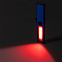 Фонарик-факел аккумуляторный Wallis, синий с логотипом в Волгограде заказать по выгодной цене в кибермаркете AvroraStore