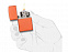 Зажигалка ZIPPO Classic с покрытием Orange Matte с логотипом в Волгограде заказать по выгодной цене в кибермаркете AvroraStore