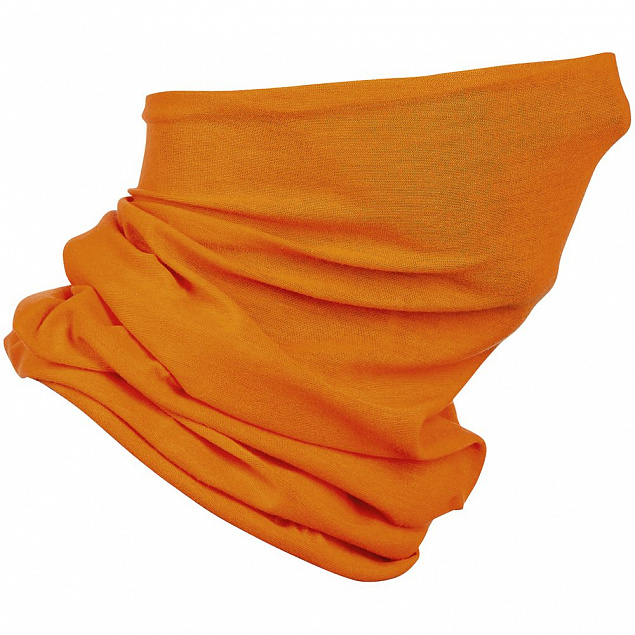 Многофункциональная бандана Bolt, оранжевая с логотипом в Волгограде заказать по выгодной цене в кибермаркете AvroraStore