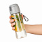 Спортивная бутылка для воды, Capella, 650 ml, серая с логотипом в Волгограде заказать по выгодной цене в кибермаркете AvroraStore