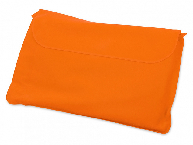 Подушка надувная базовая, оранжевый с логотипом в Волгограде заказать по выгодной цене в кибермаркете AvroraStore