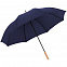 Зонт-трость Nature Golf Automatic, синий с логотипом в Волгограде заказать по выгодной цене в кибермаркете AvroraStore