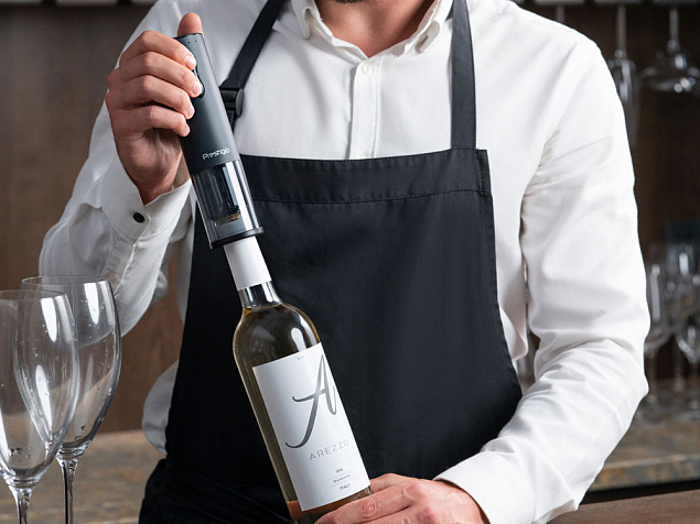 Автоматический винный штопор «Bolsena» с логотипом в Волгограде заказать по выгодной цене в кибермаркете AvroraStore