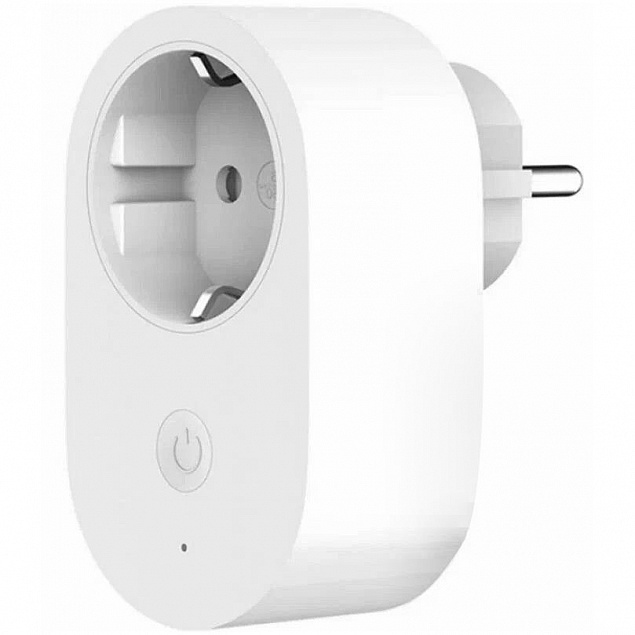 Умная розетка Mi Smart Plug 2, белая с логотипом в Волгограде заказать по выгодной цене в кибермаркете AvroraStore