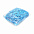 Наполнитель - стружка бумажная 4мм светло-голубой 50 г. с логотипом в Волгограде заказать по выгодной цене в кибермаркете AvroraStore