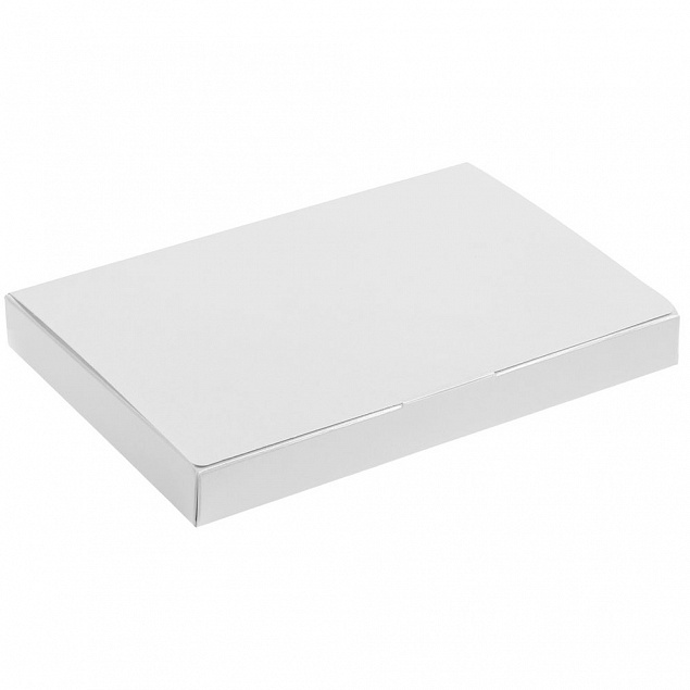 Коробка самосборная Flacky Slim, белая с логотипом в Волгограде заказать по выгодной цене в кибермаркете AvroraStore