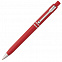 Ручка шариковая Raja Chrome, красная с логотипом в Волгограде заказать по выгодной цене в кибермаркете AvroraStore