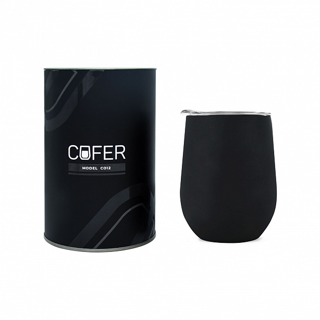 Набор Cofer Tube софт-тач CO12s black, черный  с логотипом в Волгограде заказать по выгодной цене в кибермаркете AvroraStore