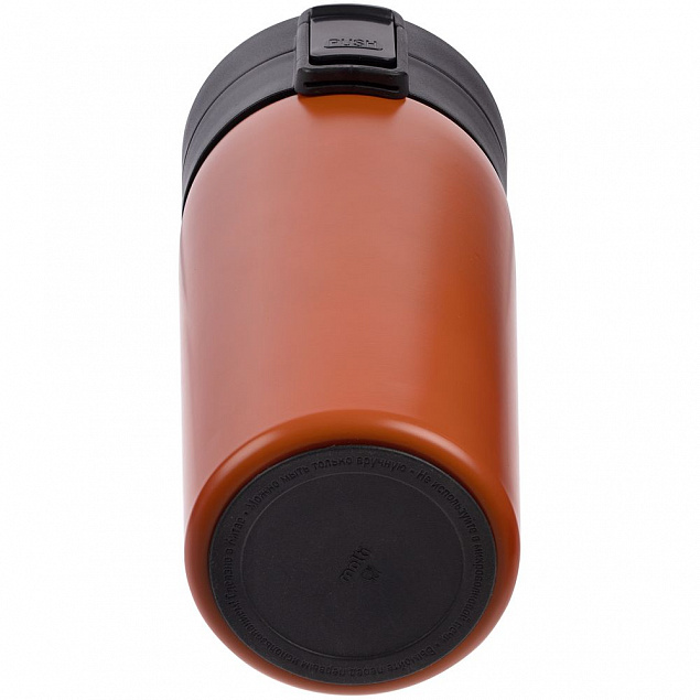 Термостакан с ситечком No Leak Infuser, оранжевый с логотипом в Волгограде заказать по выгодной цене в кибермаркете AvroraStore