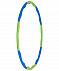 Обруч массажный Hula Hoop, сине-зеленый с логотипом в Волгограде заказать по выгодной цене в кибермаркете AvroraStore