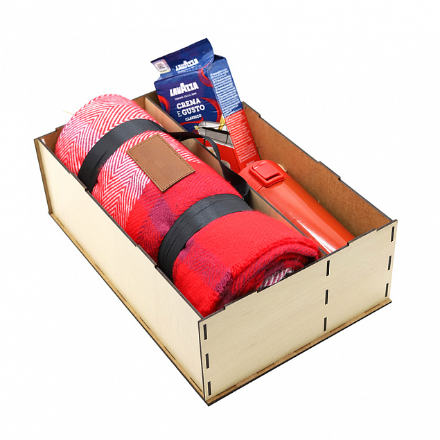 Подарочный набор Джей, красный с логотипом в Волгограде заказать по выгодной цене в кибермаркете AvroraStore