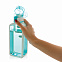 Квадратная вакуумная бутылка для воды, бирюзовый с логотипом в Волгограде заказать по выгодной цене в кибермаркете AvroraStore