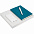 Набор Flex Shall Recharge, голубой с логотипом в Волгограде заказать по выгодной цене в кибермаркете AvroraStore
