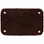 Лейбл кожаный Beta, S, коричневый с логотипом в Волгограде заказать по выгодной цене в кибермаркете AvroraStore