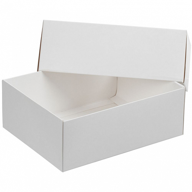 Коробка с окном InSight, белая с логотипом в Волгограде заказать по выгодной цене в кибермаркете AvroraStore