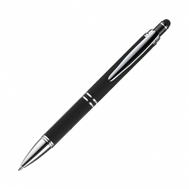 Шариковая ручка Alt, черный с логотипом в Волгограде заказать по выгодной цене в кибермаркете AvroraStore