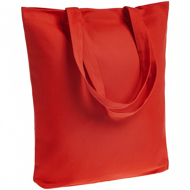 Холщовая сумка Avoska, красная с логотипом в Волгограде заказать по выгодной цене в кибермаркете AvroraStore