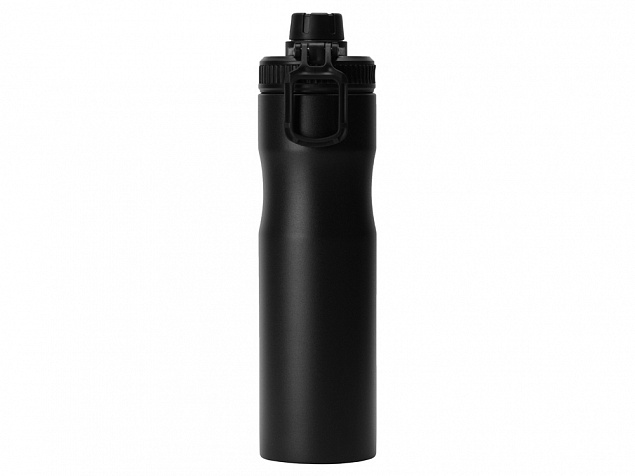Бутылка для воды Supply Waterline, нерж сталь, 850 мл, черный с логотипом в Волгограде заказать по выгодной цене в кибермаркете AvroraStore