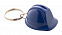 Брелок каска, синий с логотипом в Волгограде заказать по выгодной цене в кибермаркете AvroraStore