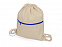 Рюкзак-мешок хлопковый «Lark» с цветной молнией с логотипом в Волгограде заказать по выгодной цене в кибермаркете AvroraStore