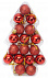 Набор новогодних шаров в футляре-елочке с логотипом в Волгограде заказать по выгодной цене в кибермаркете AvroraStore