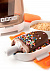 Набор для глазурования мороженого Chocolate Station, коричневый с логотипом в Волгограде заказать по выгодной цене в кибермаркете AvroraStore