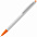 Ручка шариковая Tick, белая с логотипом в Волгограде заказать по выгодной цене в кибермаркете AvroraStore