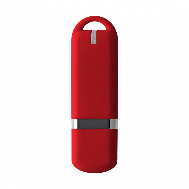 Флешка Memo, 16 Гб, красная с логотипом в Волгограде заказать по выгодной цене в кибермаркете AvroraStore