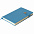 Ежедневник недатированный Linnie, А5, синий, кремовый блок с логотипом в Волгограде заказать по выгодной цене в кибермаркете AvroraStore
