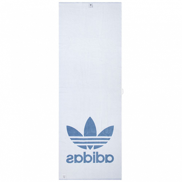 Полотенце Adicolor, синее с логотипом в Волгограде заказать по выгодной цене в кибермаркете AvroraStore