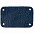 Лейбл кожаный Beta, S, синий с логотипом в Волгограде заказать по выгодной цене в кибермаркете AvroraStore