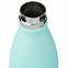 Термобутылка вакуумная герметичная, Fresco, 500 ml, аква с логотипом в Волгограде заказать по выгодной цене в кибермаркете AvroraStore