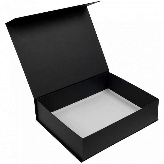 Коробка Koffer, черная с логотипом в Волгограде заказать по выгодной цене в кибермаркете AvroraStore