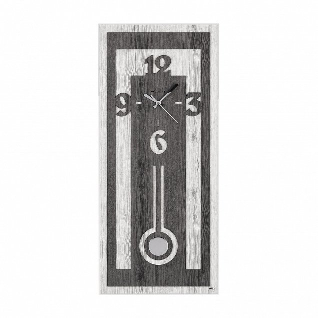 Часы настенные Классика с логотипом в Волгограде заказать по выгодной цене в кибермаркете AvroraStore