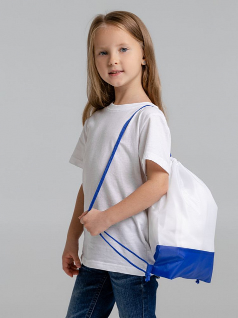 Рюкзак детский Classna, белый с желтым с логотипом в Волгограде заказать по выгодной цене в кибермаркете AvroraStore