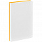 Ежедневник Duplex, недатированный, белый с желтым с логотипом в Волгограде заказать по выгодной цене в кибермаркете AvroraStore