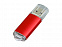 USB-флешка на 32 Гб с прозрачным колпачком с логотипом в Волгограде заказать по выгодной цене в кибермаркете AvroraStore