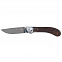 Складной нож Stinger 9905, коричневый с логотипом в Волгограде заказать по выгодной цене в кибермаркете AvroraStore