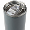 Термокружка вакуумная, Parma, 590 ml, глянцевое покрытие, серая с логотипом в Волгограде заказать по выгодной цене в кибермаркете AvroraStore