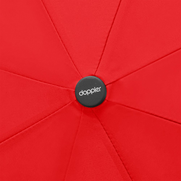 Зонт складной Fiber Magic, красный с логотипом в Волгограде заказать по выгодной цене в кибермаркете AvroraStore