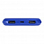 Внешний аккумулятор Uniscend All Day Compact 10 000 мАч, синий с логотипом в Волгограде заказать по выгодной цене в кибермаркете AvroraStore