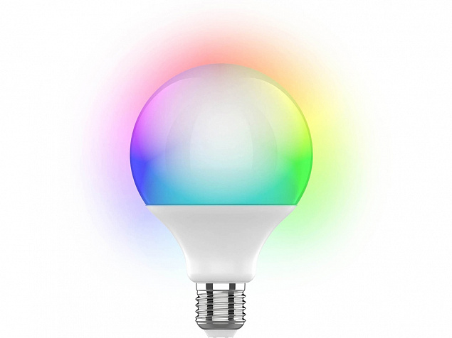 Умная лампочка HIPER IoT LED R1 RGB с логотипом в Волгограде заказать по выгодной цене в кибермаркете AvroraStore