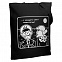 Холщовая сумка «У каждого свои недостатки», черная с логотипом в Волгограде заказать по выгодной цене в кибермаркете AvroraStore