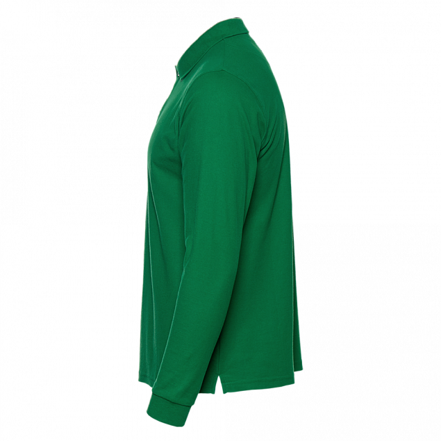 Рубашка поло Рубашка 104LS Зелёный с логотипом в Волгограде заказать по выгодной цене в кибермаркете AvroraStore