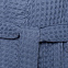 Халат вафельный мужской Boho Kimono, синий с логотипом в Волгограде заказать по выгодной цене в кибермаркете AvroraStore