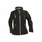 Куртка софтшелл женская SAVANNAH, черная с логотипом в Волгограде заказать по выгодной цене в кибермаркете AvroraStore