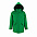 Куртка на стеганой подкладке Robyn, темно-зеленая с логотипом в Волгограде заказать по выгодной цене в кибермаркете AvroraStore