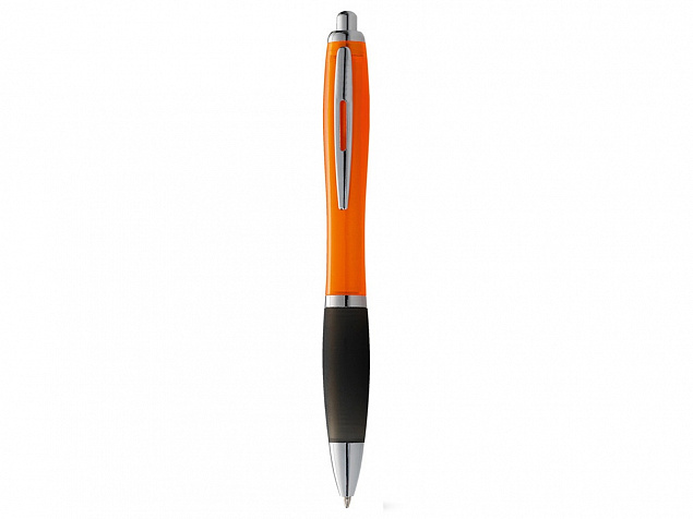 Ручка шариковая Nash, оранжевый, черные чернила с логотипом в Волгограде заказать по выгодной цене в кибермаркете AvroraStore