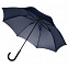 Зонт-трость Wind, синий с логотипом в Волгограде заказать по выгодной цене в кибермаркете AvroraStore
