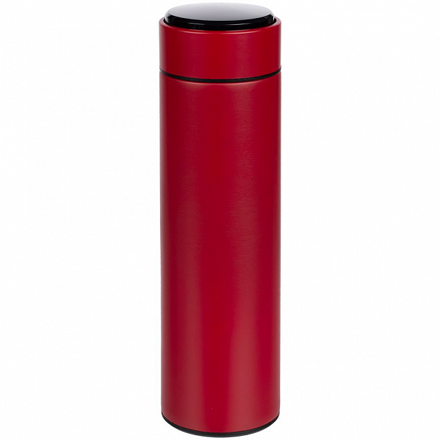 Смарт-бутылка Long Therm, красная с логотипом в Волгограде заказать по выгодной цене в кибермаркете AvroraStore